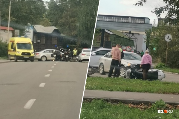 ДТП произошло на Стрелочников, 12а ДТП произошло на Стрелочников, 12а