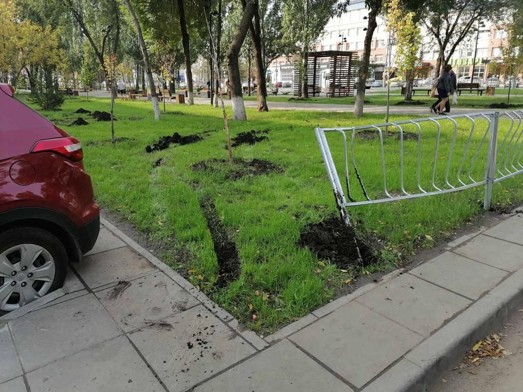 ...и ограждение ...и ограждение