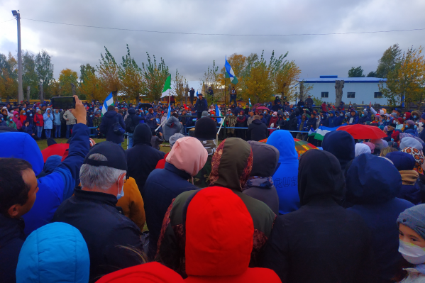По словам участников, митинг прошел спокойно По словам участников, митинг прошел спокойно