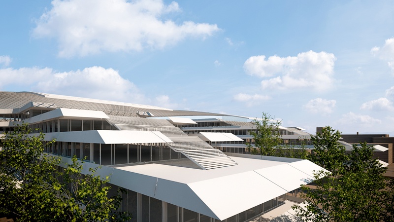 материалы предоставлены архитектурными бюро ABD architects и Ingenhoven Architects