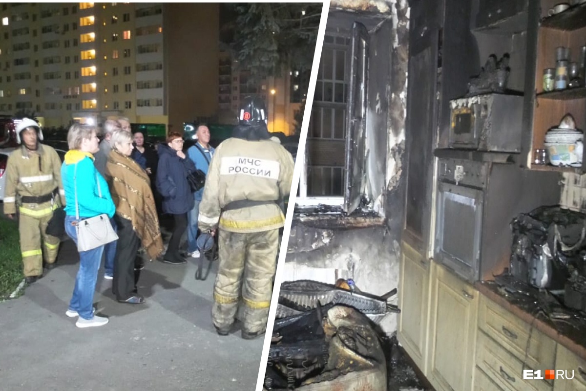Из подъезда эвакуировали 50 жильцов: в доме рядом с Южным автовокзалом сгорела квартира
