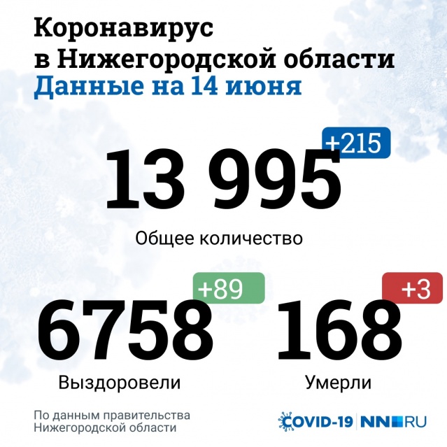 о коронавирусе в Нижегородской области
