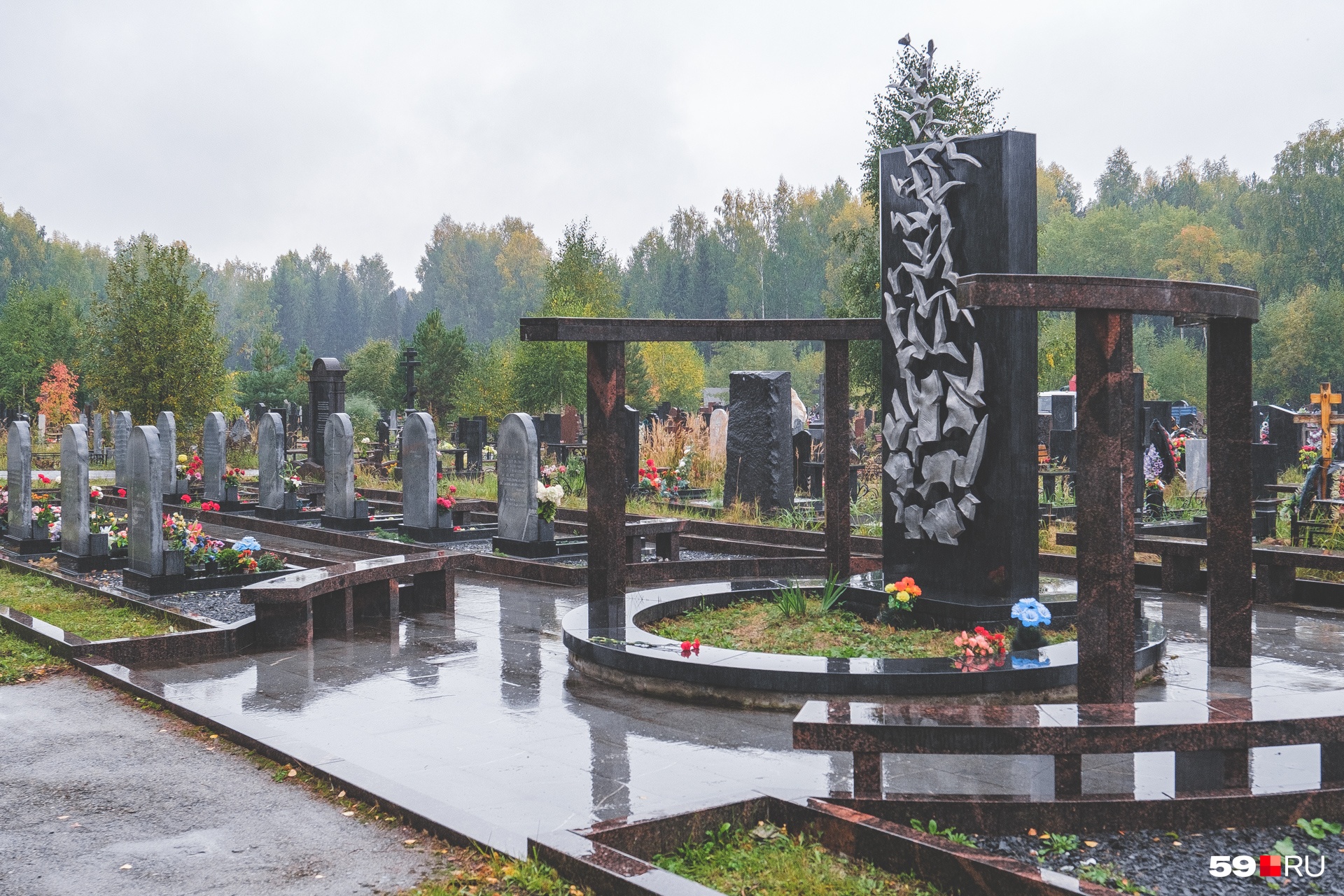 На Северном кладбище каждый год проходит панихида