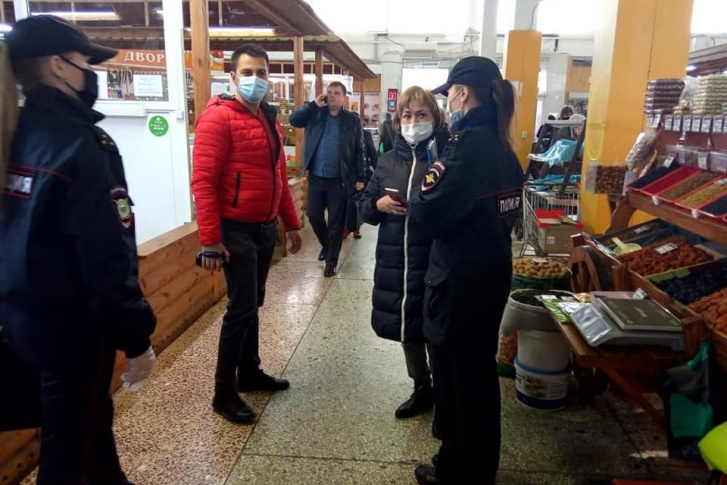 На рынке Ленинского района проверка показала, что продавцы — молодцы