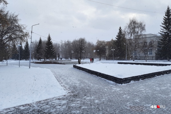 На смену морозам в Курган пришло потепление На смену морозам в Курган пришло потепление