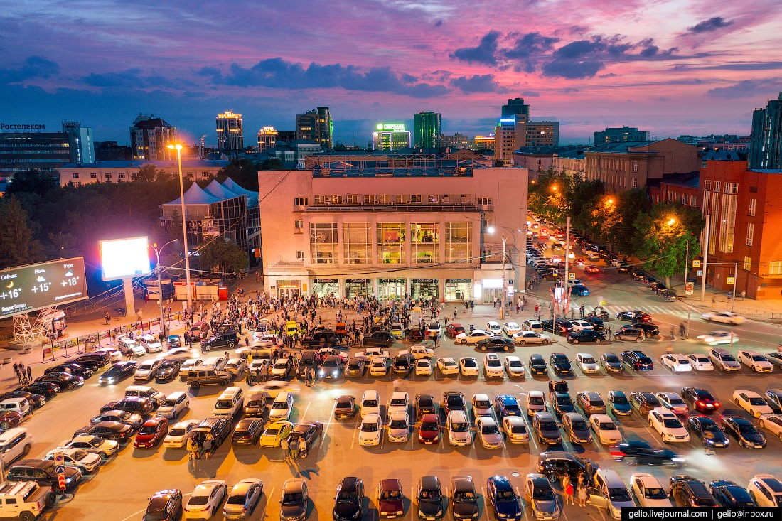 Новосибирск площадь центр