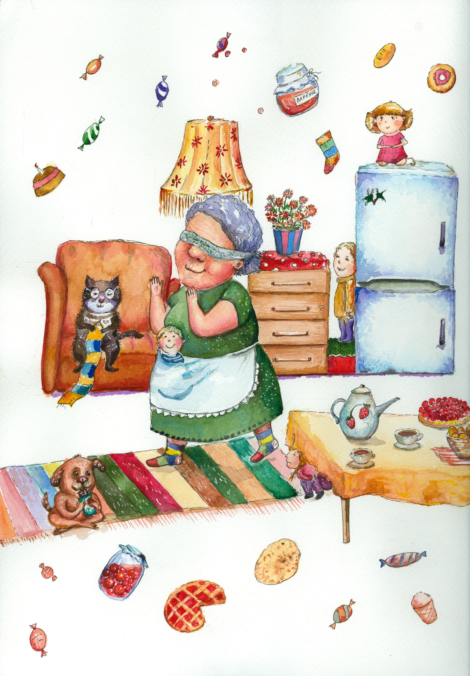 Иллюстрация к главе «Ох уж эти бабушки!»
