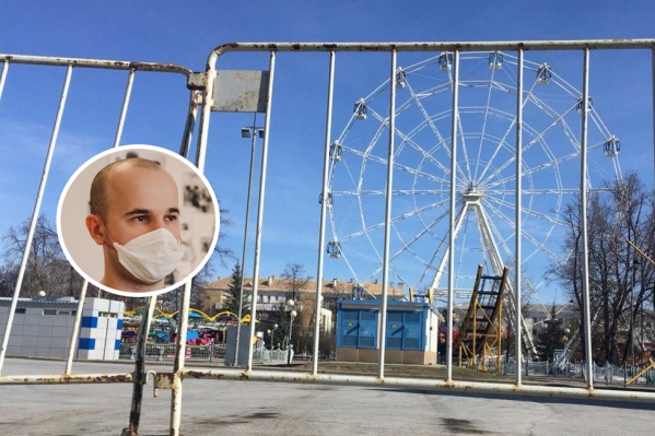 В Тюмени закрыли площади и парки, но Артур Галиев считает, что это только на пользу В Тюмени закрыли площади и парки, но Артур Галиев считает, что это только на пользу