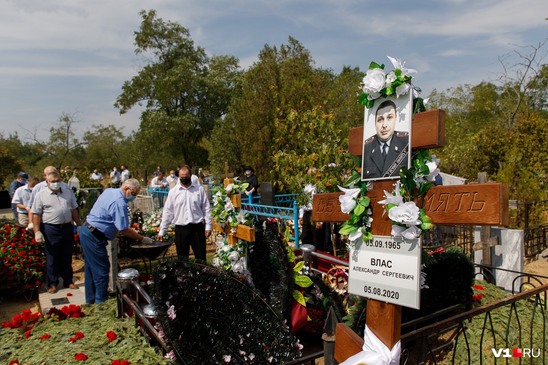 Звенигородское кладбище фото