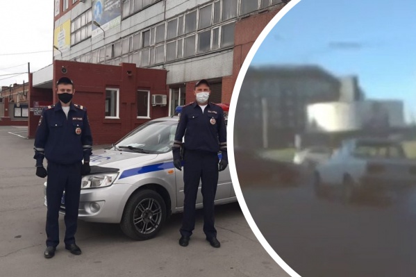 Водитель игнорировал требования постовых, а потом врезался в две машины Водитель игнорировал требования постовых, а потом врезался в две машины