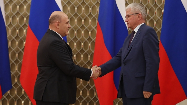 С ректором Первого Санкт-Петербургского государственного медицинского университета имени академика И.П.Павлова Министерства здравоохранения Российской Федерации Сергеем Багненко