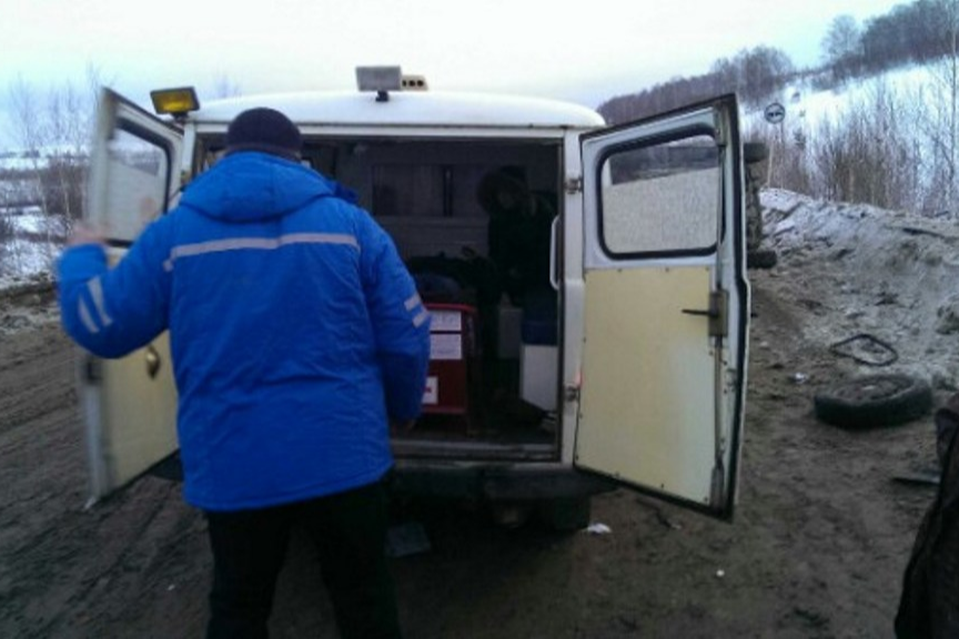 Женщину госпитализировали Женщину госпитализировали