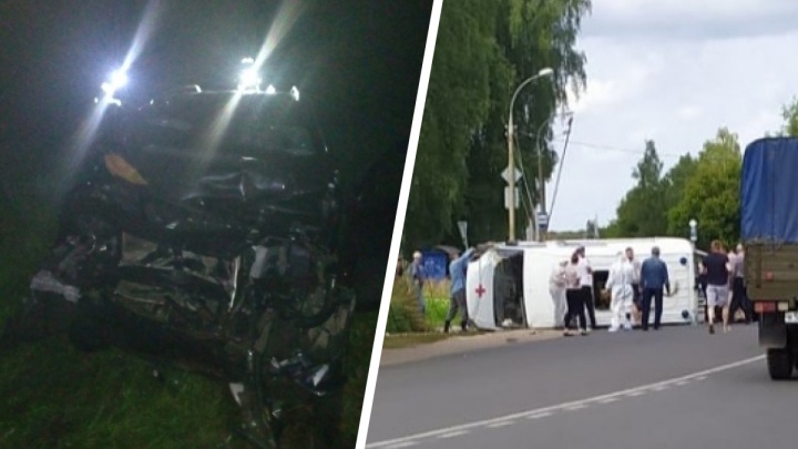 Смертельное ДТП и перевернувшаяся скорая: что случилось за выходные в Ярославской области. Коротко