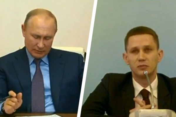 Владимир Путин поблагодарил Дмитрия Шишкина за предложение Владимир Путин поблагодарил Дмитрия Шишкина за предложение 