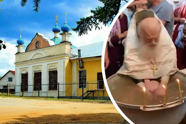 В какой-то момент родственник малыша попытался забрать его у священнослужителя В какой-то момент родственник малыша попытался забрать его у священнослужителя 