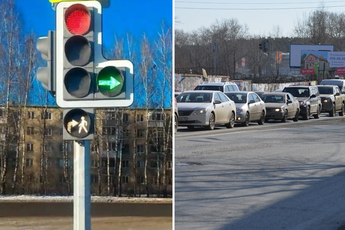 В Екатеринбурге появились необычные светофоры, требующие, чтобы водители пропускали пешеходов