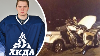 Водитель, с которым ехал погибший 25-летний хоккеист «Динамо-Алтай», был пьян