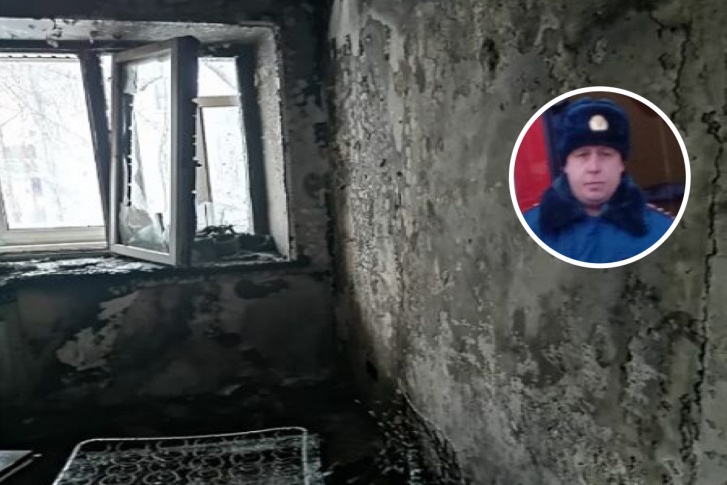 Валерий Кузнецов спас из огня целую семью