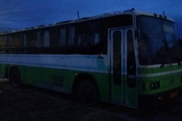 Похититель сдал автобус в металлолом Похититель сдал автобус в металлолом