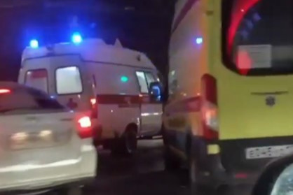 В ДТП попал реанимобиль, который ехал с включенными маячками В ДТП попал реанимобиль, который ехал с включенными маячками