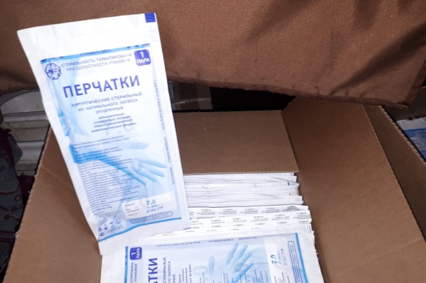 Медицинские перчатки пытались вывезти в город Рудный Медицинские перчатки пытались вывезти в город Рудный