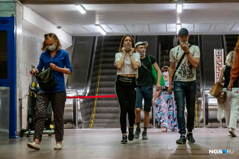 Масочный режим в метрополитене Масочный режим в метрополитене