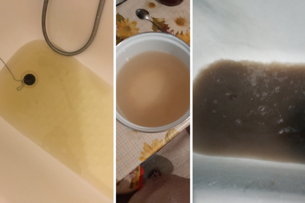 Горожане запечатлели множество оттенков горячей воды Горожане запечатлели множество оттенков горячей воды