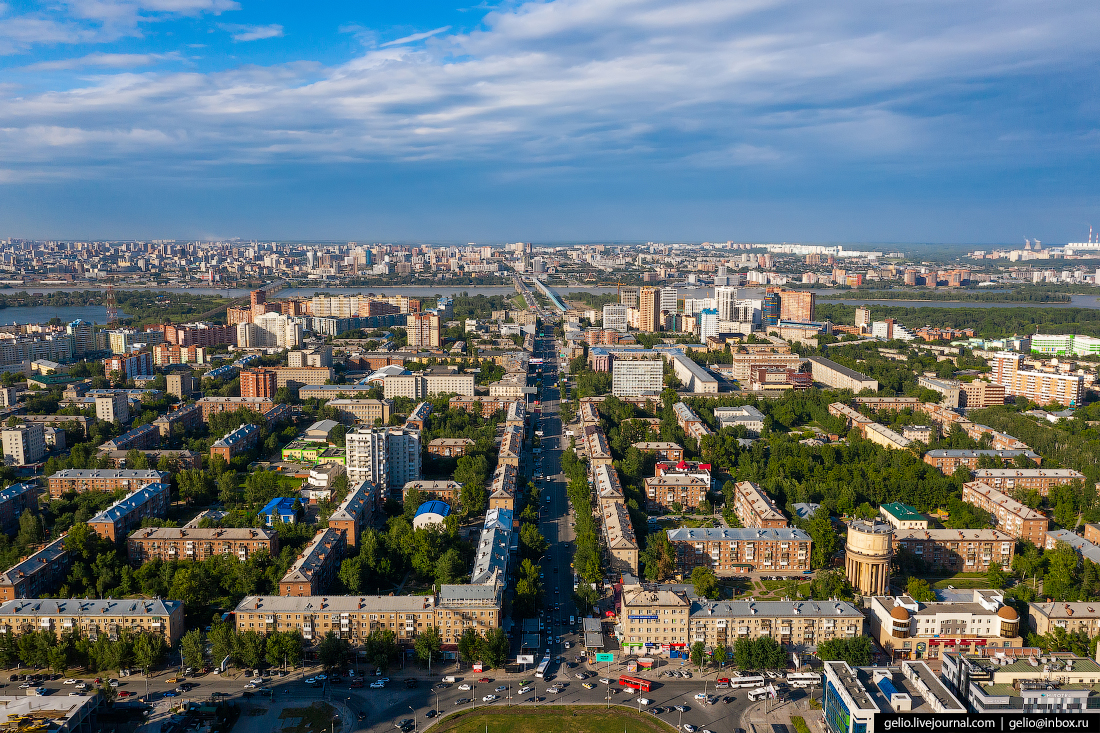 Проспект Маркса — главная улица левобережья Проспект Маркса — главная улица левобережья