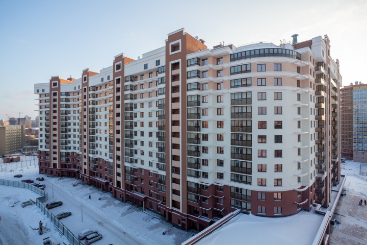 Жилой комплекс гармонично вписан в архитектурный облик микрорайона Жилой комплекс гармонично вписан в архитектурный облик микрорайона 