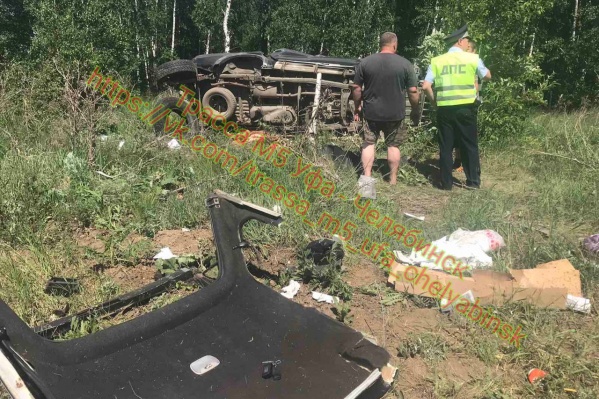 Авария произошла под Чебаркулём Авария произошла под Чебаркулём