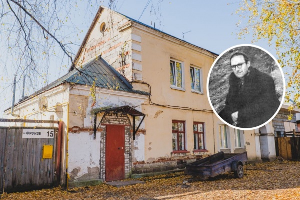 Один из домов в Боровске, спроектированный архитектором, и сам Филипп Тольцинер Один из домов в Боровске, спроектированный архитектором, и сам Филипп Тольцинер