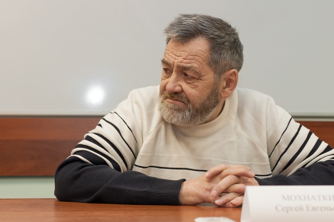Мохнаткин встретился с журналистами в Архангельске после освобождения в 2018 году Мохнаткин встретился с журналистами в Архангельске после освобождения в 2018 году