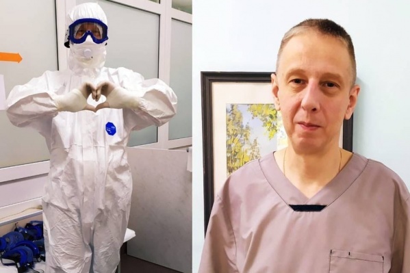 На фото — врач-инфекционист Константин Кушнер. Он одним из первых отправился в «красную» зону На фото — врач-инфекционист Константин Кушнер. Он одним из первых отправился в «красную» зону