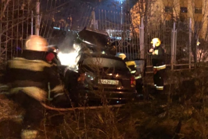 Авария произошла вечером 10 ноября Авария произошла вечером 10 ноября