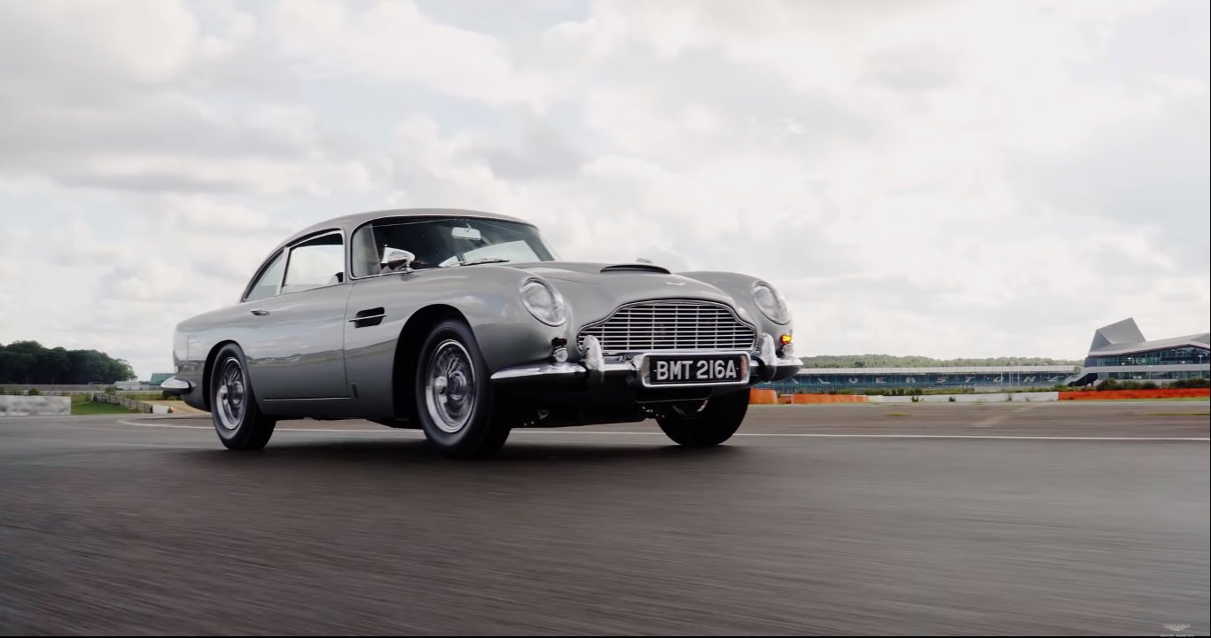 Почувствуй себя Джеймсом Бондом за 250 млн руб.: Aston Martin выпустил машину как в «Голдфингере»