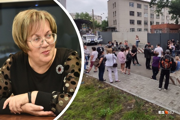 Татьяна Мерзлякова в курсе ситуации с задержаниями на акциях 1 августа в Екатеринбурге Татьяна Мерзлякова в курсе ситуации с задержаниями на акциях 1 августа в Екатеринбурге