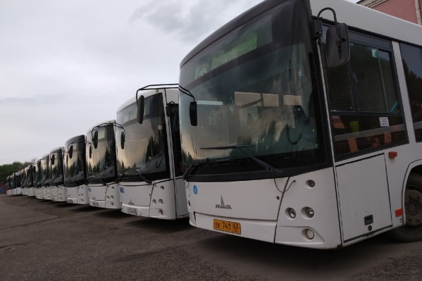Автобусы транспортного предприятия работают в штатном режиме Автобусы транспортного предприятия работают в штатном режиме