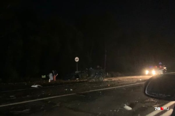 В аварии один человек погиб, четверо пострадали В аварии один человек погиб, четверо пострадали