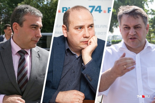 Главы Ленинского, Центрального и Калининского районов (слева направо) остались на своих местах Главы Ленинского, Центрального и Калининского районов (слева направо) остались на своих местах