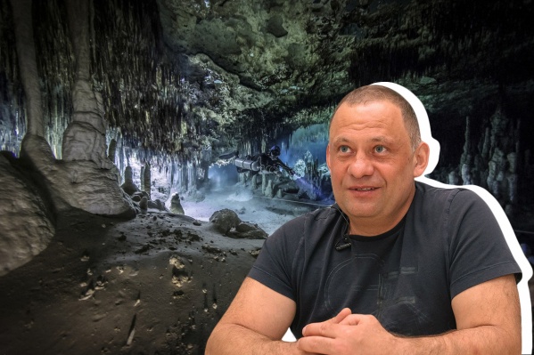 Дмитрий Ефремычев начал нырять еще в 90-е годы<br> Дмитрий Ефремычев начал нырять еще в 90-е годы<br>