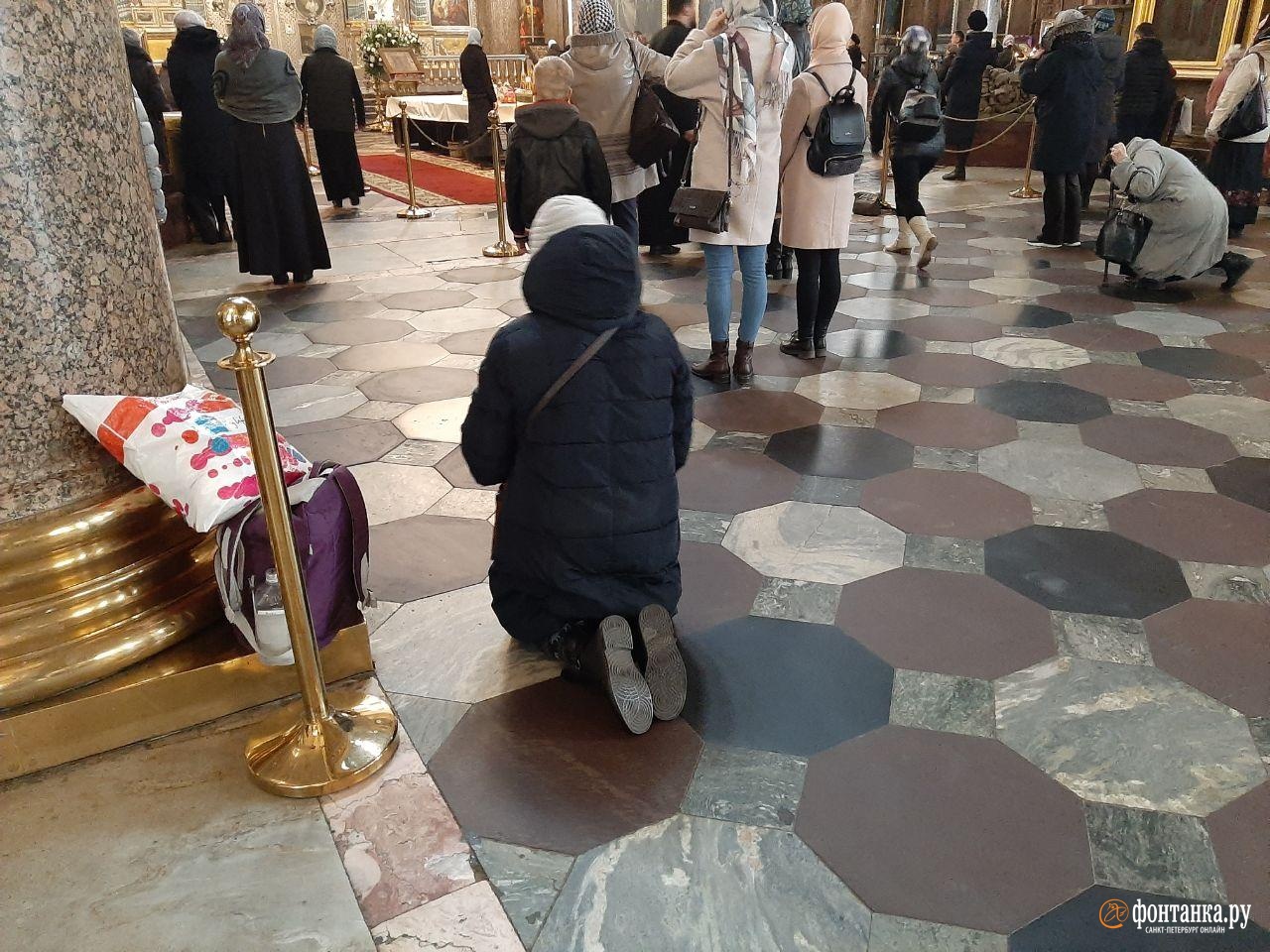 Литургия в Казанском соборе
