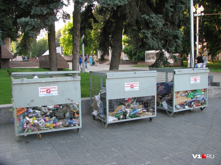 В Волгограде уже собирали отдельно пластик и бутылки. Но всех сборщиков вытеснил мусорный оператор