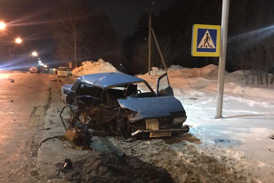 В результате столкновения погибла пассажирка ВАЗ-2107 В результате столкновения погибла пассажирка ВАЗ-2107