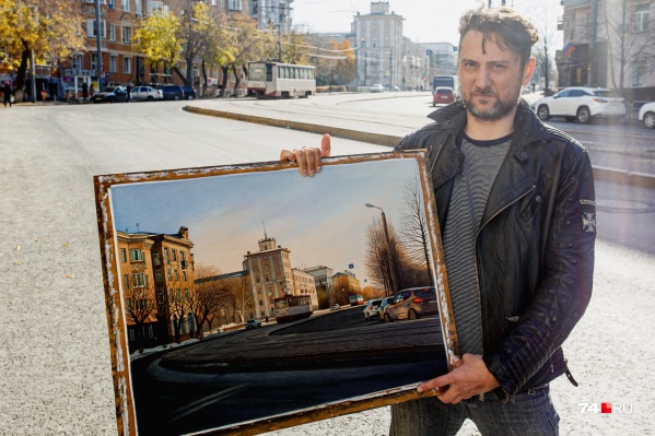 Городские пейзажи, которые пишет Михаил Воронов-Кушаковский, можно принять за фотографии Городские пейзажи, которые пишет Михаил Воронов-Кушаковский, можно принять за фотографии
