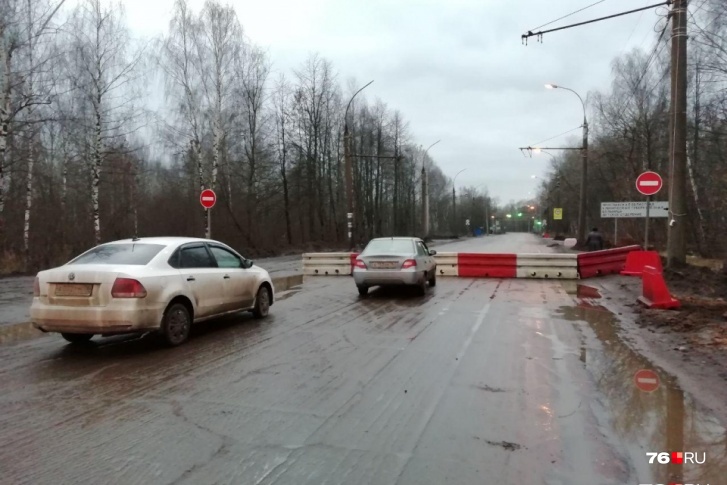 На Тутаевском шоссе в Ярославле один участок откроют, а потом закроют другой