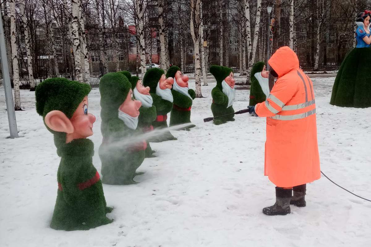 Парк майский архангельск