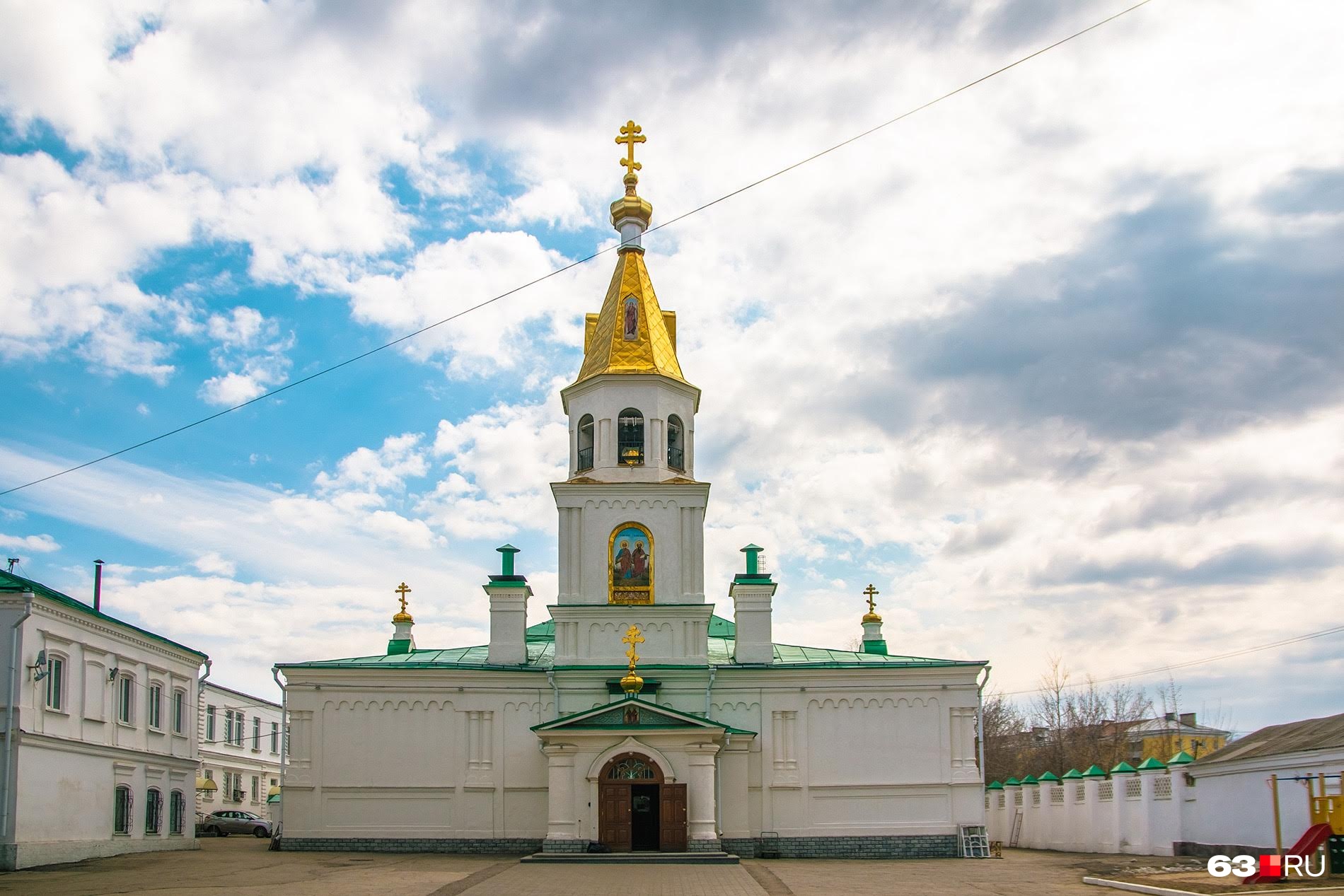 Петропавловская Церковь Самара 50е годы