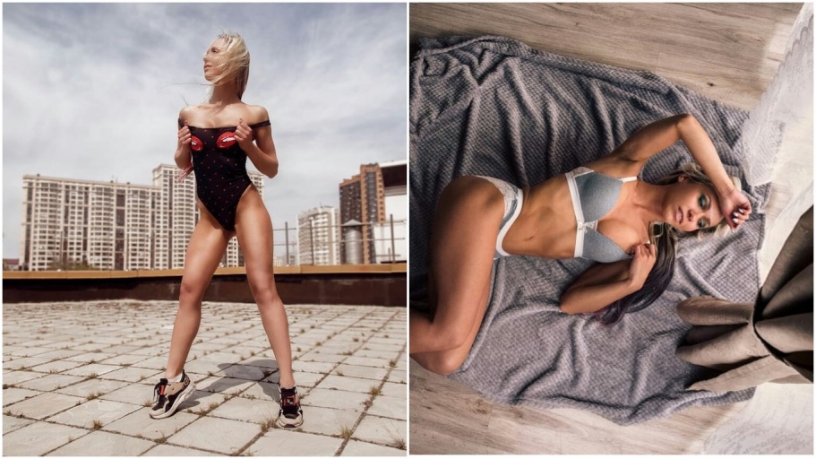 Барабанная дробь... Модель? Или слишком накачанные ноги?