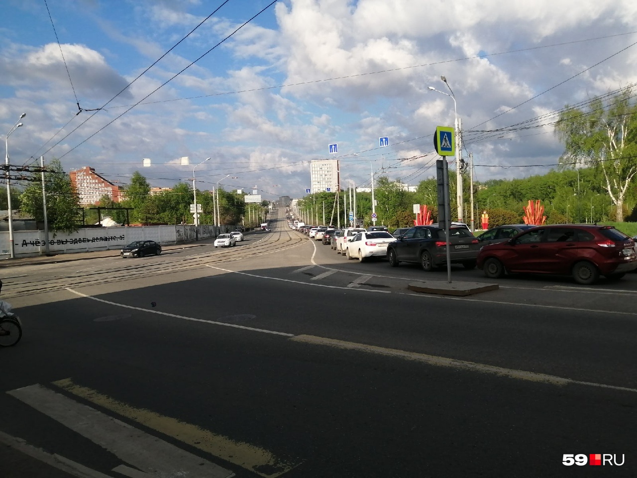 Пробка на дамбе Пробка на дамбе