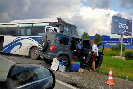 ДТП произошло недалеко от железнодорожной станции Линёво ДТП произошло недалеко от железнодорожной станции Линёво